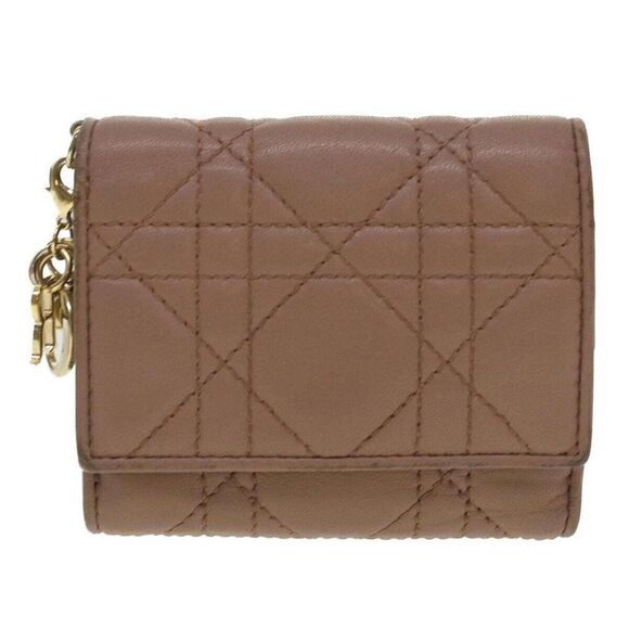 Christian Dior Wallet Lamb Skin Pink - Picture 13 of 15